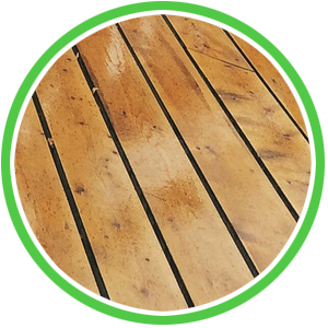 wood deck cleaning without pressure washing to avoid damage to wood