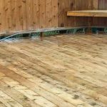 clean wood deck without pressure washing in west michigan