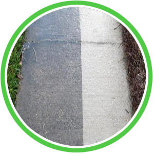 sidewalk cleaning before and after in grand rapids, mi