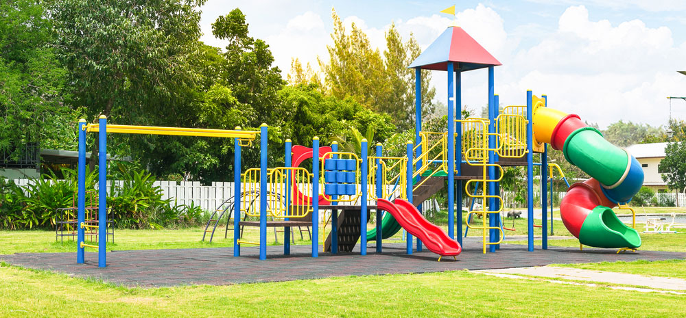 sanitizing playground equipment around grand rapids, michigan